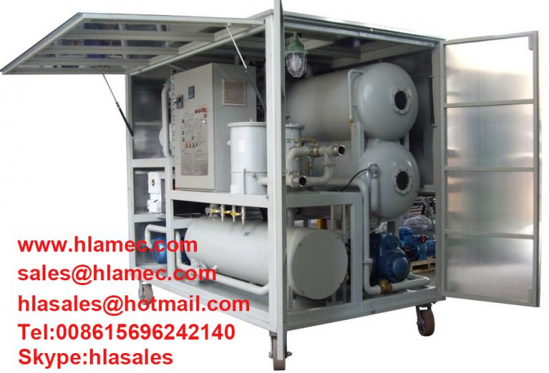 Mobile Vacuum Transformer Oil Purification System