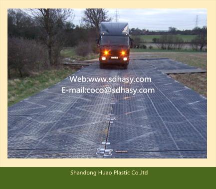 High quality Huao hot sell polyethylene construction road mats