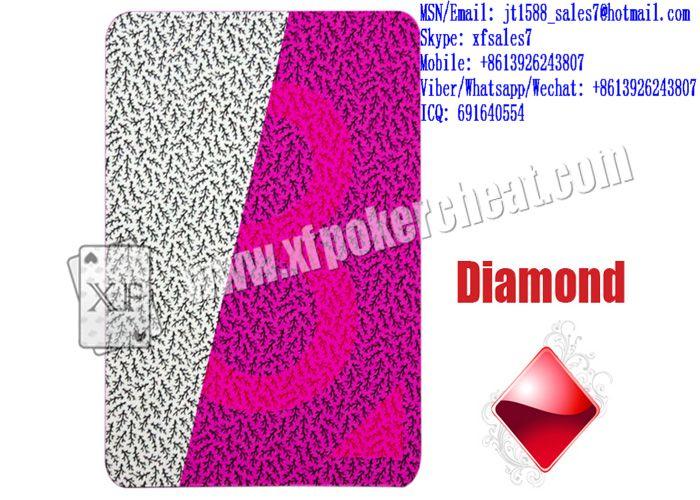 XF B.P.GRIMAUD PARIS 540 Plastic Playing Cards Marked With Invisible Ink Markings For Uv Invisible Contact Lenses And For Poker Predictors