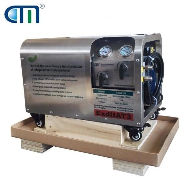 R32 oil less explosion proof refrigerant recovery machine CMEP-OL