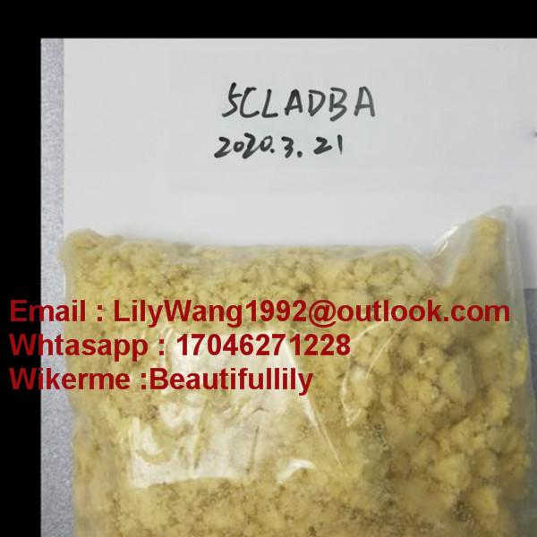 5CL-ADB-A Strongest research chemical cannabinoid 5cl-adb-a 5cladba yellow Powder Formula C20H27N3O3