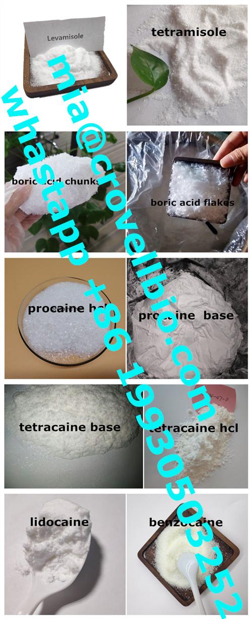 tetracaine / lidocaine / benzocaine   ( mia@crovellbio.com  whatsapp +86 19930503252 
