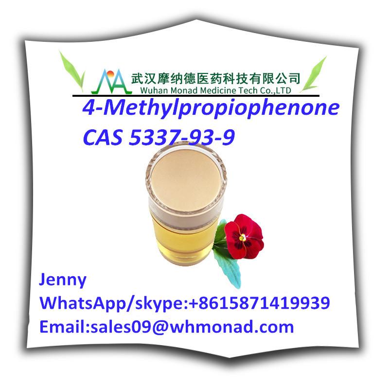 High Purity 4-Methylpropiophenone CAS 5337-93-9 in Stock, WhatsApp:+8615871419939