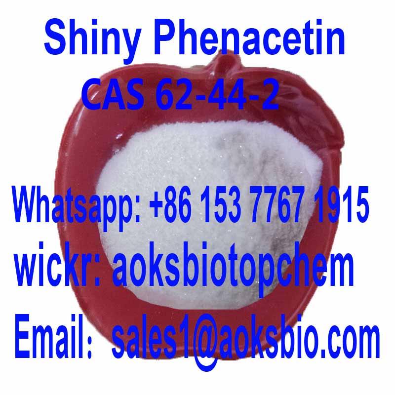 USA Warehouse Shiny powder Phenacetin Crystal Powder 62-44-2 Great Quality