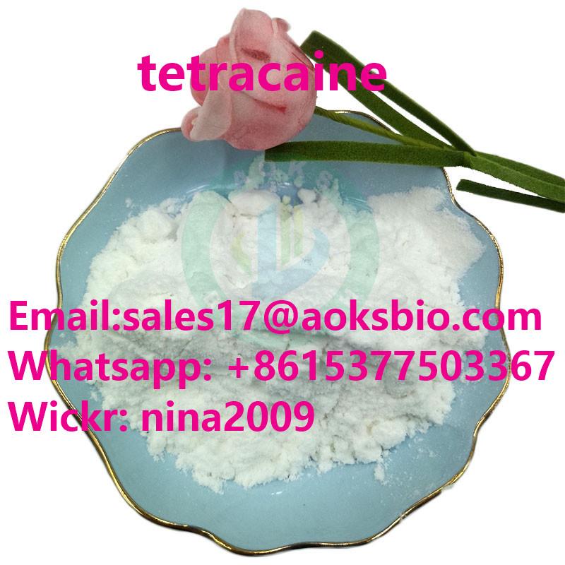 99% Pure Tetracaine USP Bp Standard Tetracaine HCl cas 136-47-0 