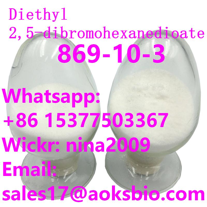 buy Diethyl 2,5-dibromohexanedioate powder CAS 869-10-3 Whatsapp: +86 15377503367