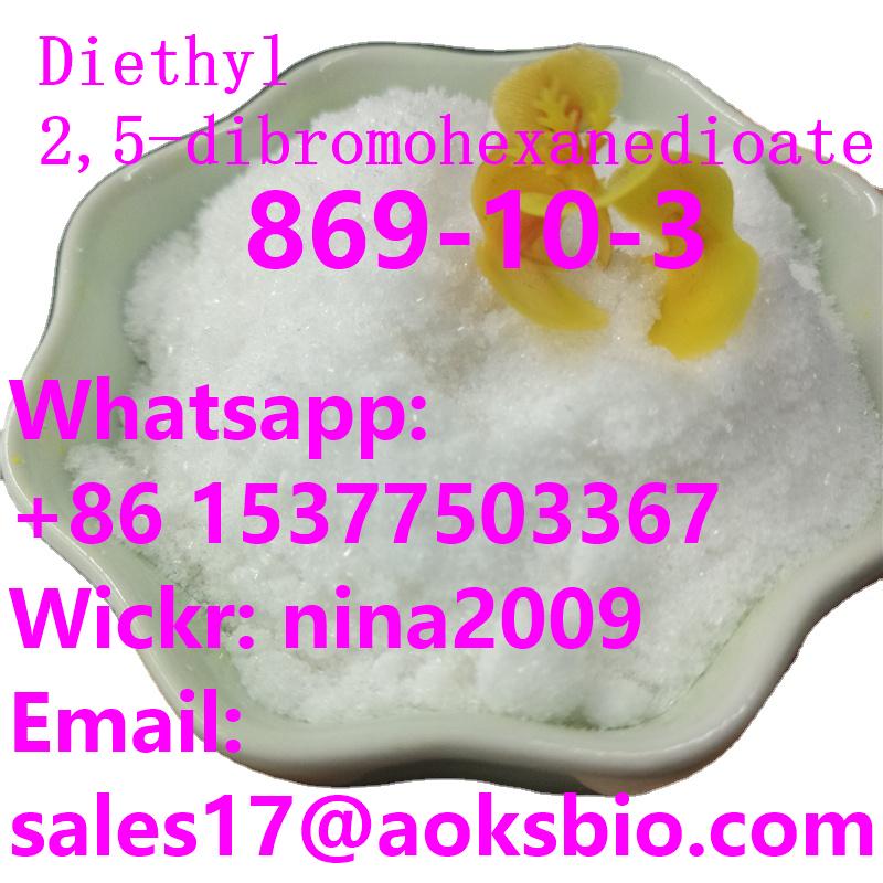 CAS 869-10-3 Diethyl 2,5-dibromohexanedioate powder for sale Whatsapp: +86 15377503367
