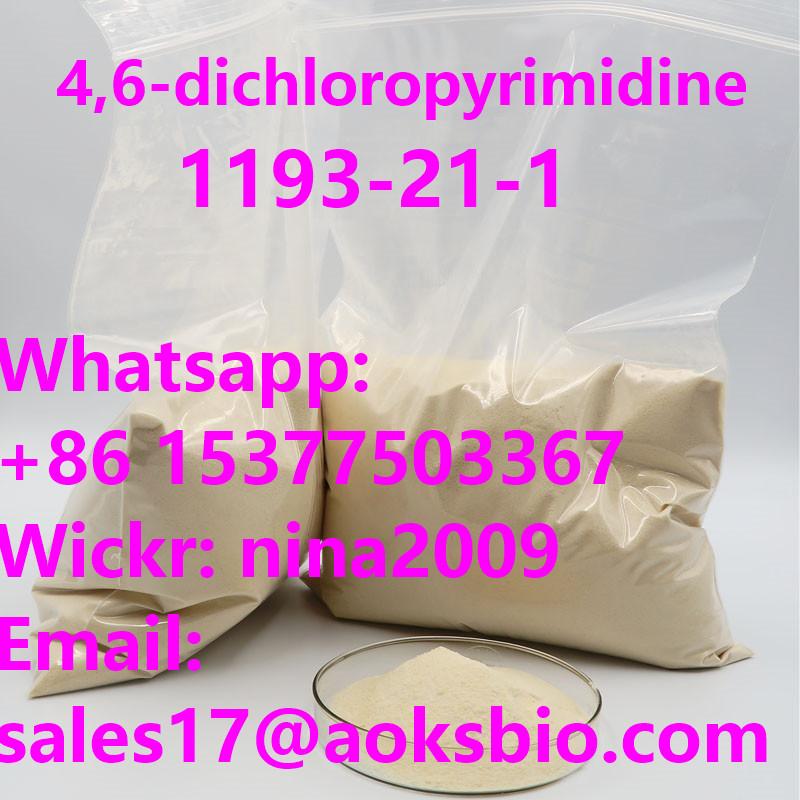 Whatsapp: +86 15377503367 buy 4,6-dichloropyrimidine powder CAS 1193-21-1