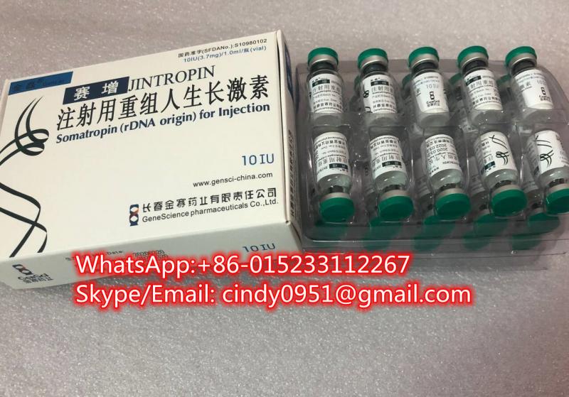 USA warehouse supply growth hormone 100iu bodybuilding peptides gh frag 176-191 5mg