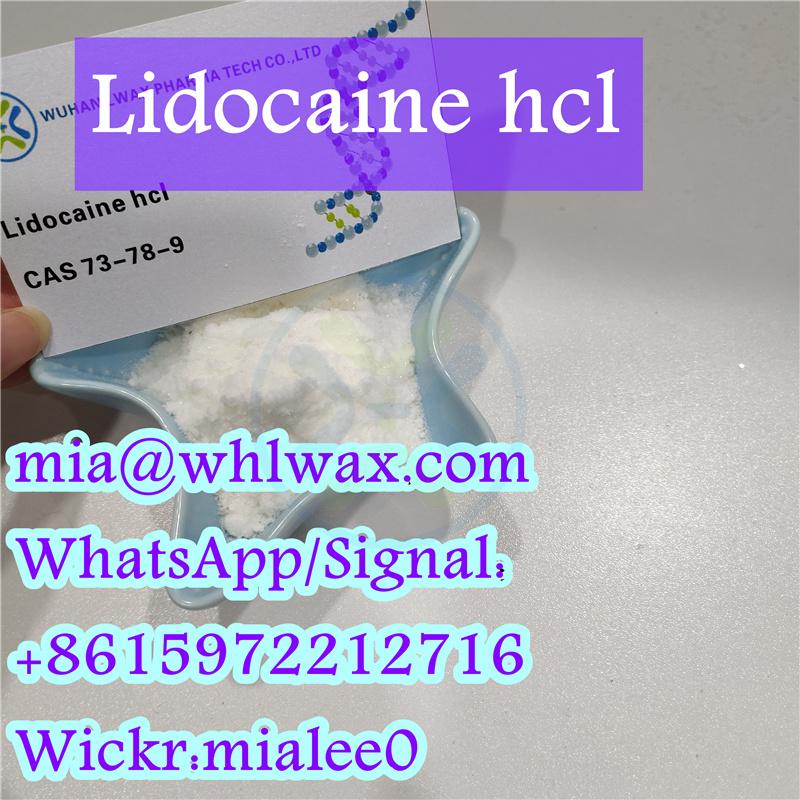 99% Lidocaine Hydrochloride, 73-78-9, Lidocaine HCl