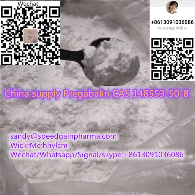 China supply Pregabalin CAS 148553-50-8 ,whatsapp:+8613091036086