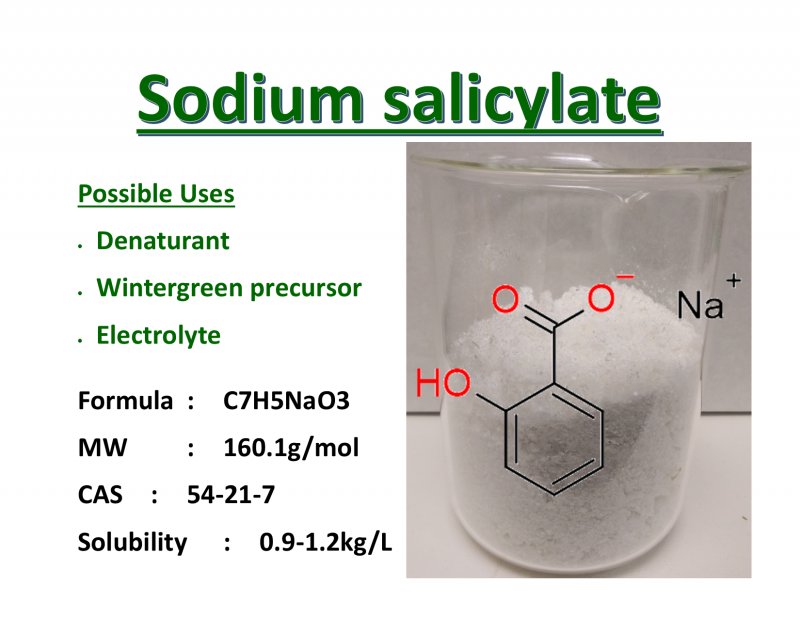 100g Sodium salicylate