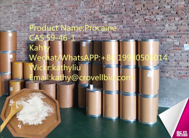 59-46-1 Procaine with competitive price whatsapp:+86 19930505014
