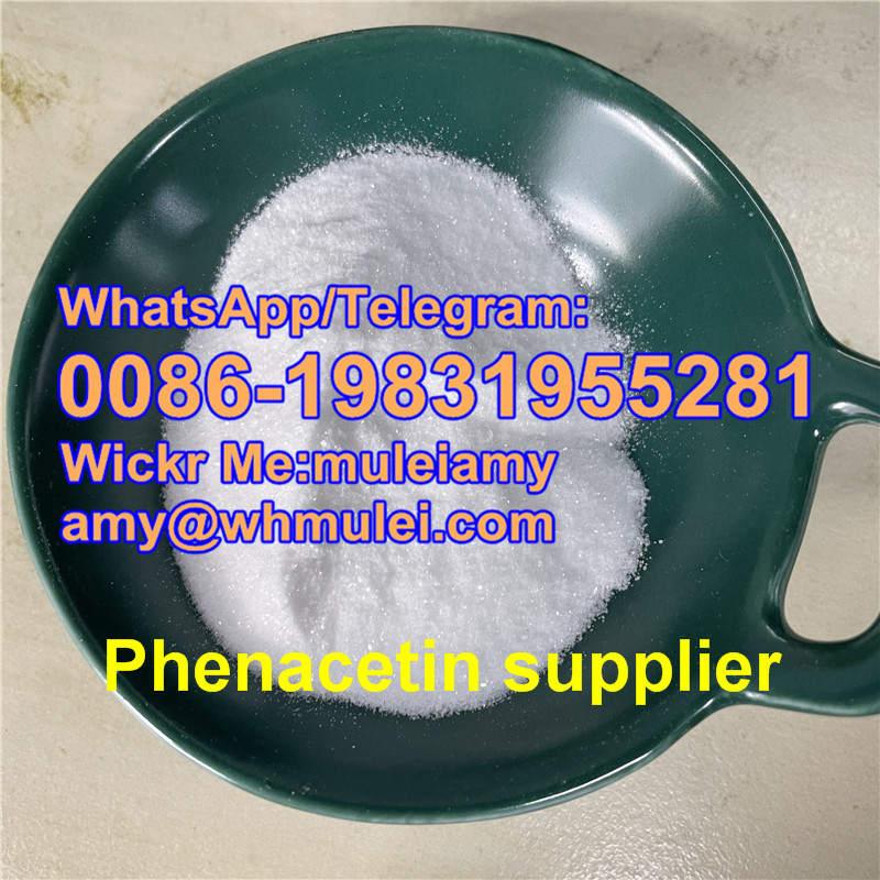  Phenacetin crystal phenacetin china fenacetin,Whatsapp:0086-19831955281,Wickr Me:muleiamy,amy@whmulei.com