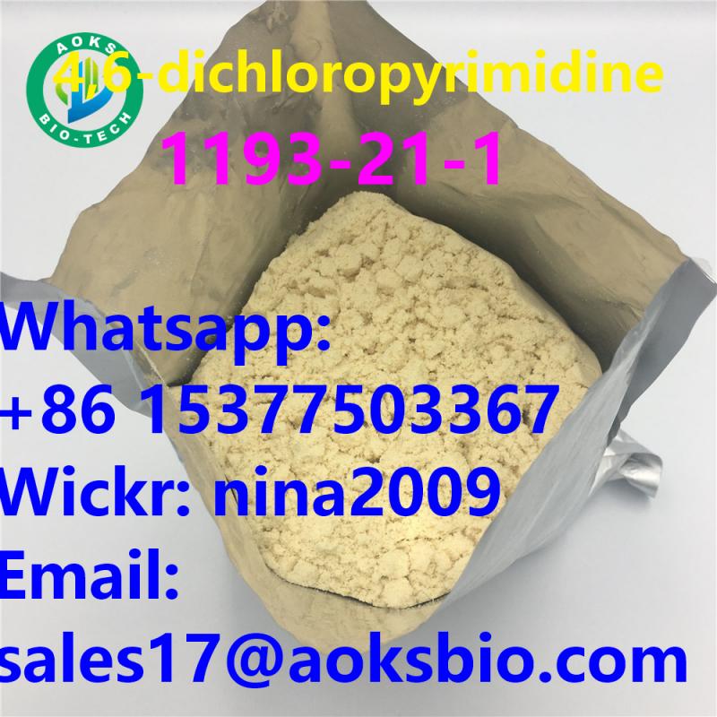 Whatsapp: +86 15377503367 buy 4,6-dichloropyrimidine powder 1193-21-1 Manufacturer with low price