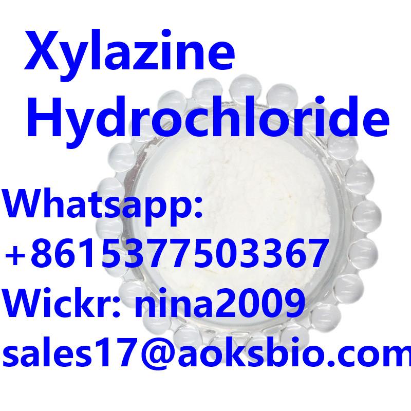 Whatsapp: +86 15377503367  buy Purity 99% Xylazine Hydrochloride CAS 23076-35-9 with Best Price