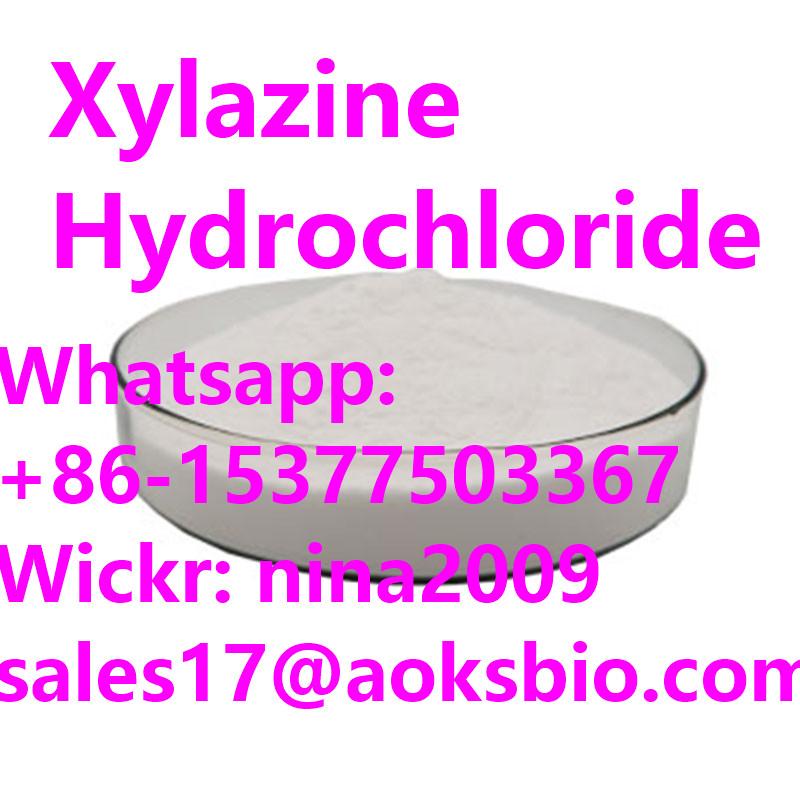 Whatsapp: +86 15377503367 Safe Delivery Top Quality Xylazine Hydrochloride powder CAS 23076-35-9 for sale