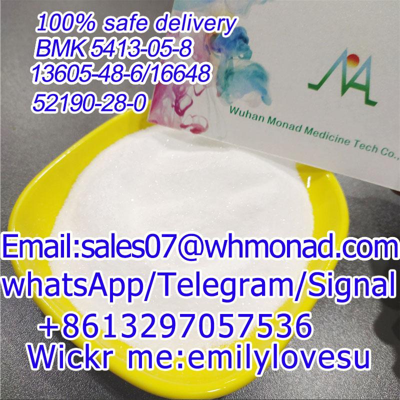 NEW BMK 5413-05-8/PMK 13605-48-6/16648/52190-28-0 WICKR:EmilyloveSu