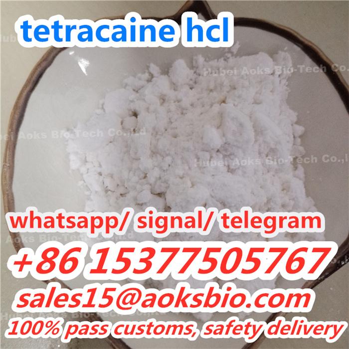 Tetracaine hcl powder,Tetracaine hcl price,Tetracaine HCL factory, sales15@aoksbio.com