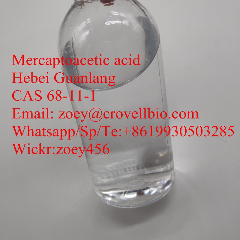 China manufacture supply Mercaptoacetic acid CAS 68-11-1 factory supply zoey@crovellbio.com 