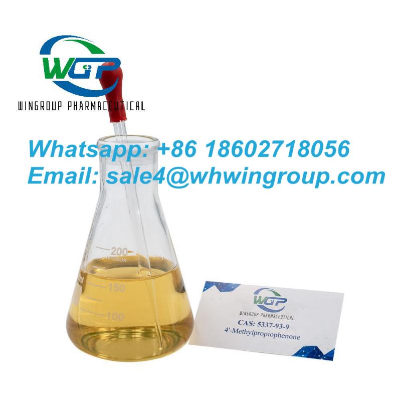 China Manufacturer Supply Top Quality Purity 99% 4'-Methylpropiophenone CAS:5337-93-9 with 100% Safe Delivery Worldwide Whatsapp:86 18602718056