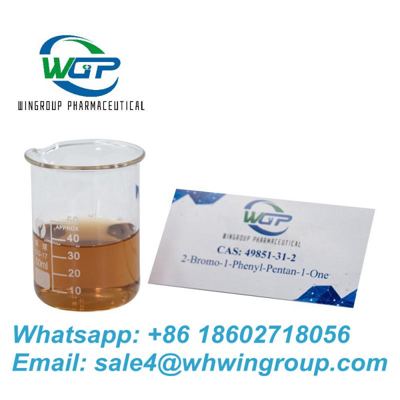 Supply 2-BROMO-1-PHENYL-PENTAN-1-ONE CAS:49851-31-2 to Russia/Ukraine/USA/Australia Whatsapp:+86 18602718056