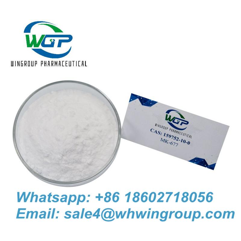 Supply Sarms Raw Powder Mk 677 Sarms Powder CAS 159752-10-0 with Safe Delivery Whatsapp:+86 18602718056