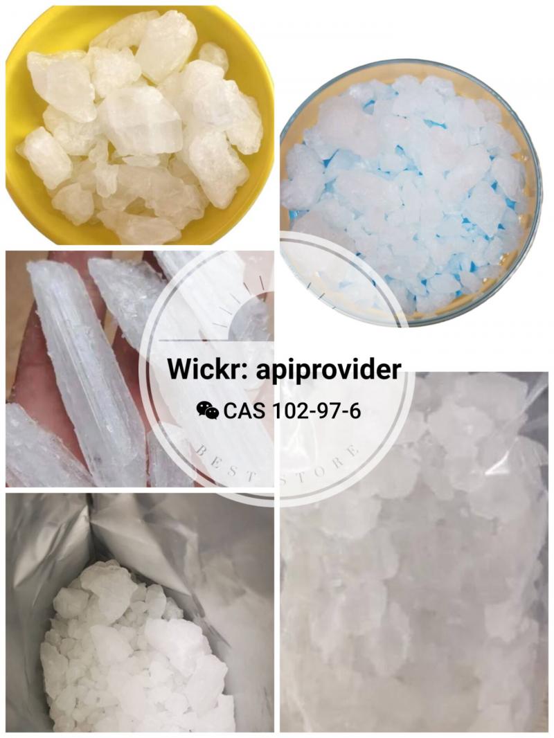 China Factory Supply 99% Purity Big Crystal bar CAS 102-97-6 White/Pink, Wickr: apiprovider