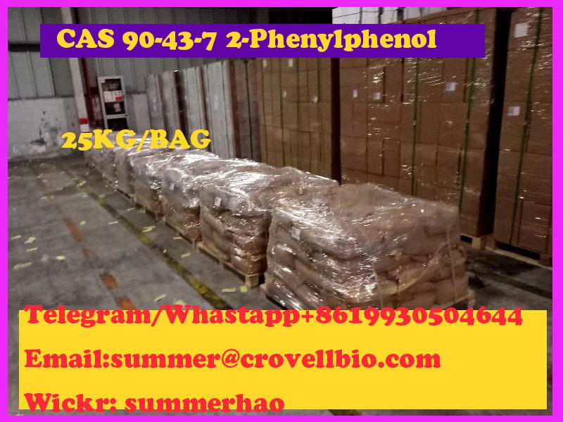 Manufacturer of O-Phenylphenol / 2-Phenylphenol summer@crovellbio.com  90-43-7