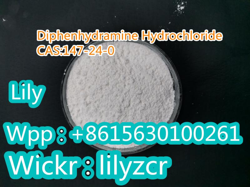 diphenhydramine hydrochloride   CAS:147-24-0   Whatsapp:+8615630100261  Wickr:lilyzcr