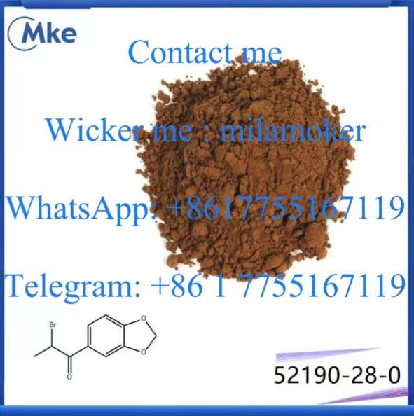 Professional Supplier High Purity 1- (1, 3-benzodioxol-5-yl) -2-Bromopropan-1-One CAS52190-28-0