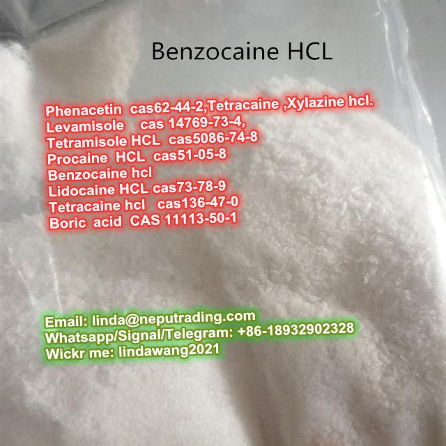 Procaine Lidocaine benzocaine Tetracaine  whatsap: +86-18932902328