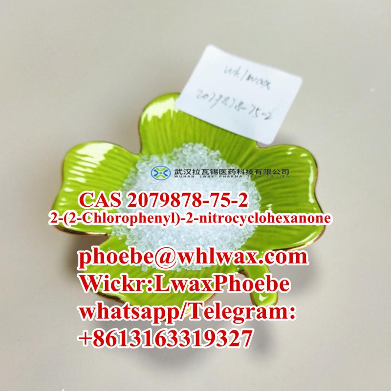 Europe Customers order CAS 2079878-75-2 Powder 2-(2-Chlorophenyl)-2-nitrocyclohexanone