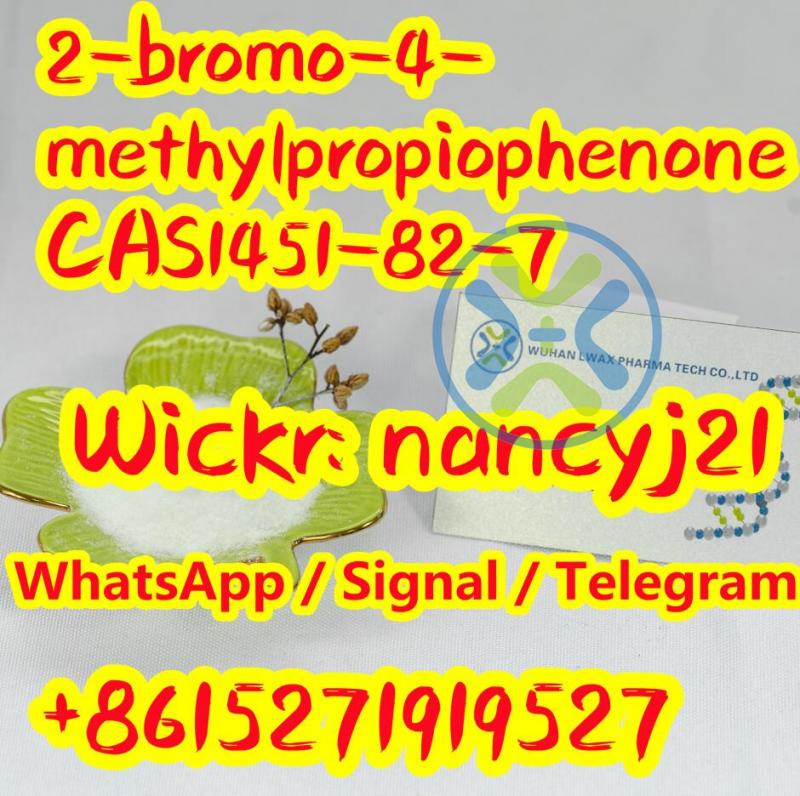 Buy 2-bromo-4-methylpropiophenone 1451-82-7 online wickr me nancyj21 
