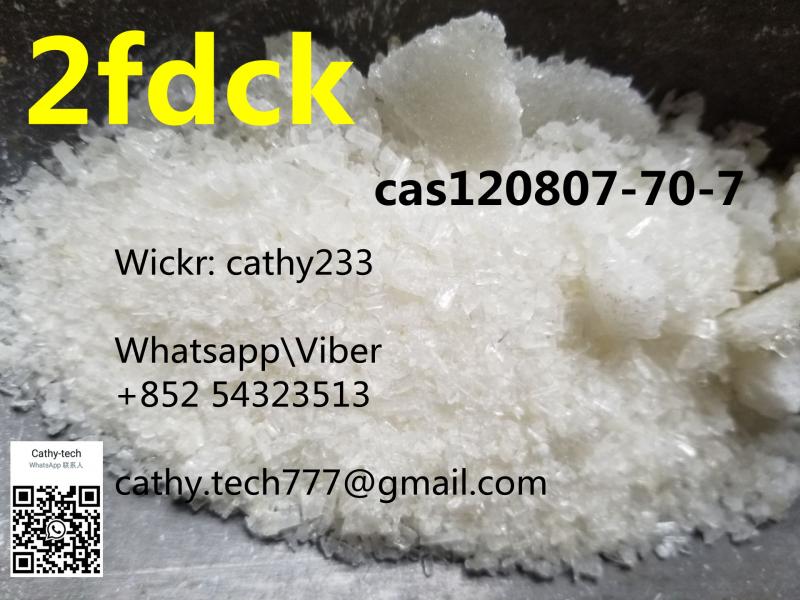 High quality 2ff--dck white crystal from factory cas 120807-70-7 Email: cathy.tech777@gmail.com