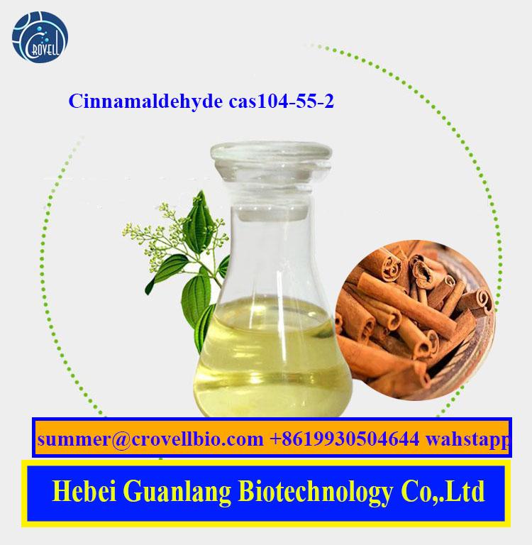  Cinnamaldehyde supplier CAS 104-55-2 (sales4@crovellbio.com)