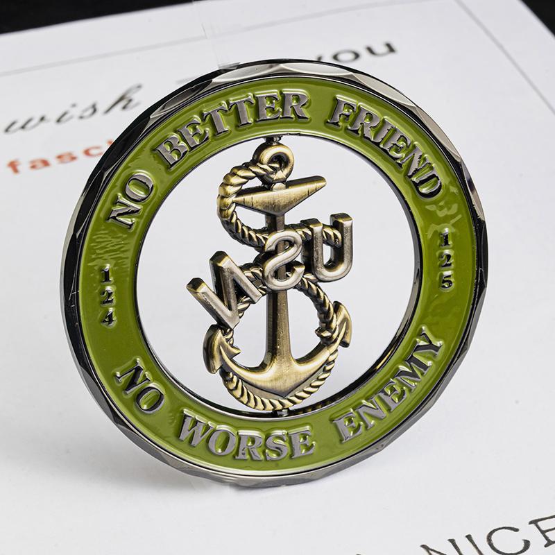custom challenge coins,metal souvenir coins, challenge coins manufacture--Qunyi Gifts