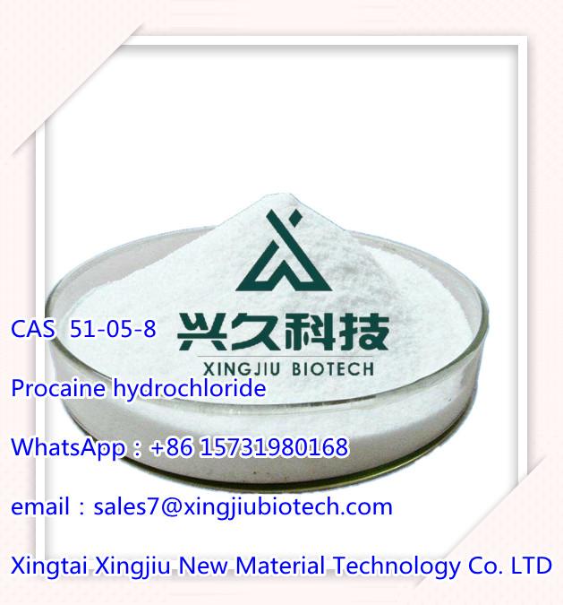 Manufacturers Recommend High Purity Chemical Materials Procaine Hydrochloride CAS 51-05-8