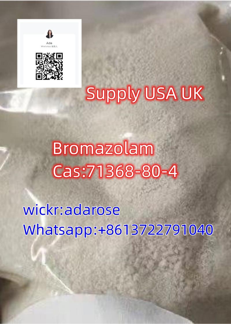 Wholesale Factory supply Bromazolam Cas:71368-80-4 Whatsapp:+8613722791040