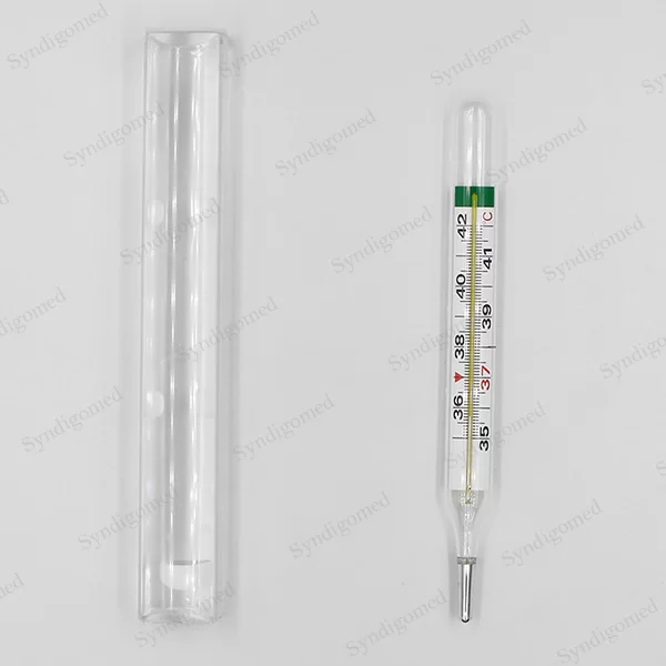 Mercury-free Clinical Thermometer with Magnifying Case