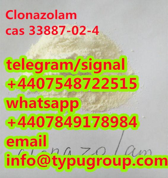 Supply clonazolam cas33887-02-4 telegram/signal +44 07548722515