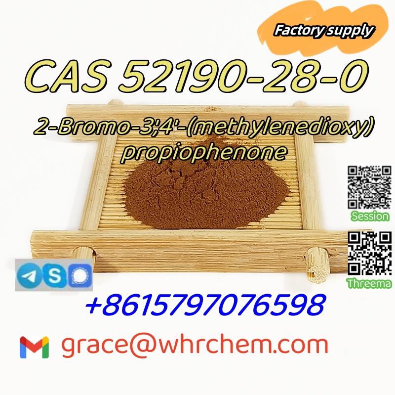 CAS 52190-28-0 2-Bromo-3',4'-(methylenedioxy)propiophenone Factory Supply