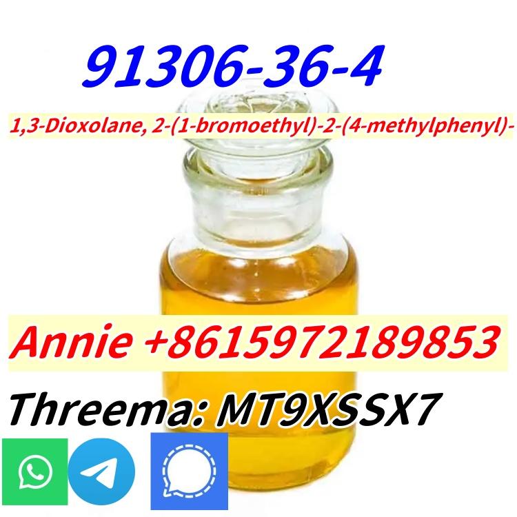 CAS 91306-36-4 Chemical Raw Material 2-(1-bromoethyl)-2-(p-tolyl)-1,3-dioxolane Yellow