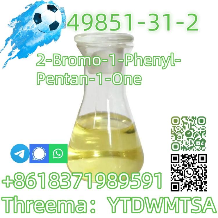 Buy 2-Bromo-1-Phenyl-Pentan-1-One Yellow Liquid cas49851-31-2 high quality