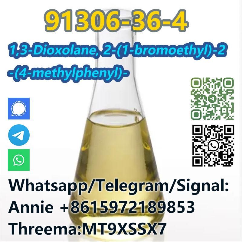 CAS 91306-36-4 Chemical Raw Material 2-(1-bromoethyl)-2-(p-tolyl)-1,3-dioxolane Yellow