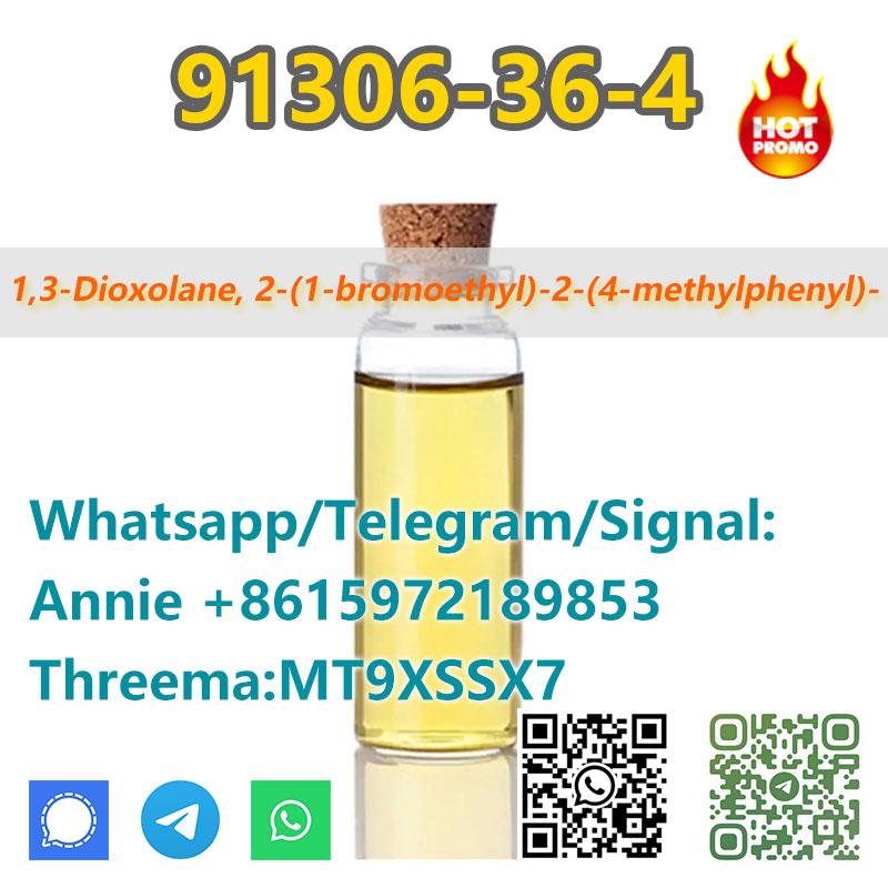  Chemical Raw Material 2-(1-bromoethyl)-2-(p-tolyl)-1,3-dioxolane CAS 91306-36-4