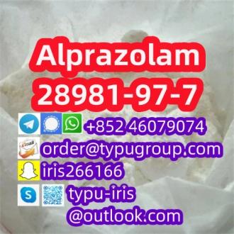 Alprazolam cas 28981-97-7 huge stock Telegram?+852 46079074