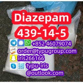 Diazepam cas 439-14-5 nice price amazing quality Telegram?+852 46079074