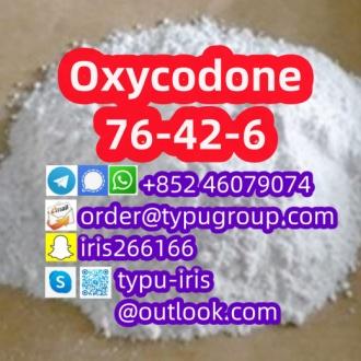 Oxycodone cas 76-42-6 with high quality Telegram?+852 46079074