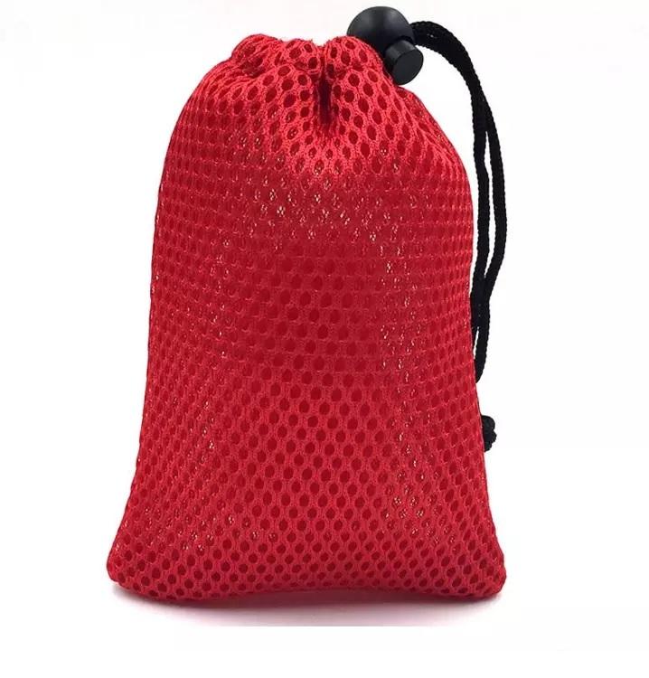 Mesh Bag, Mesh Drawstring Bag, Mesh Pouch, Custom Logo Print Mesh Bag